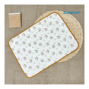 Lót chống thấm cho bé sơ sinh vải xô Muslin hình cún con đáng yêu